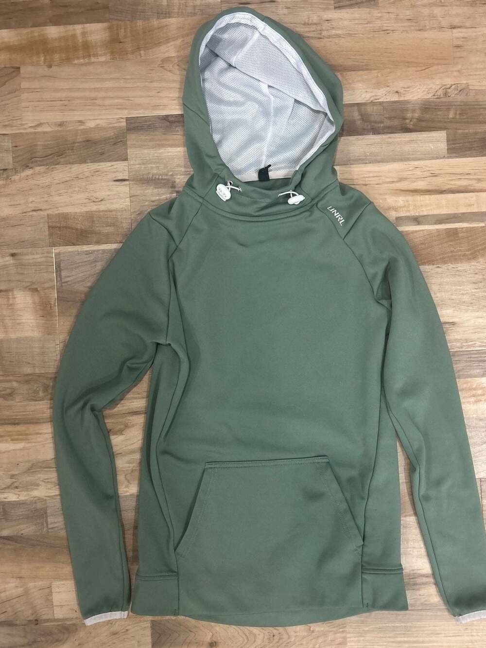 UNRL Youth Crossover Hoodie Sage Green Size YS